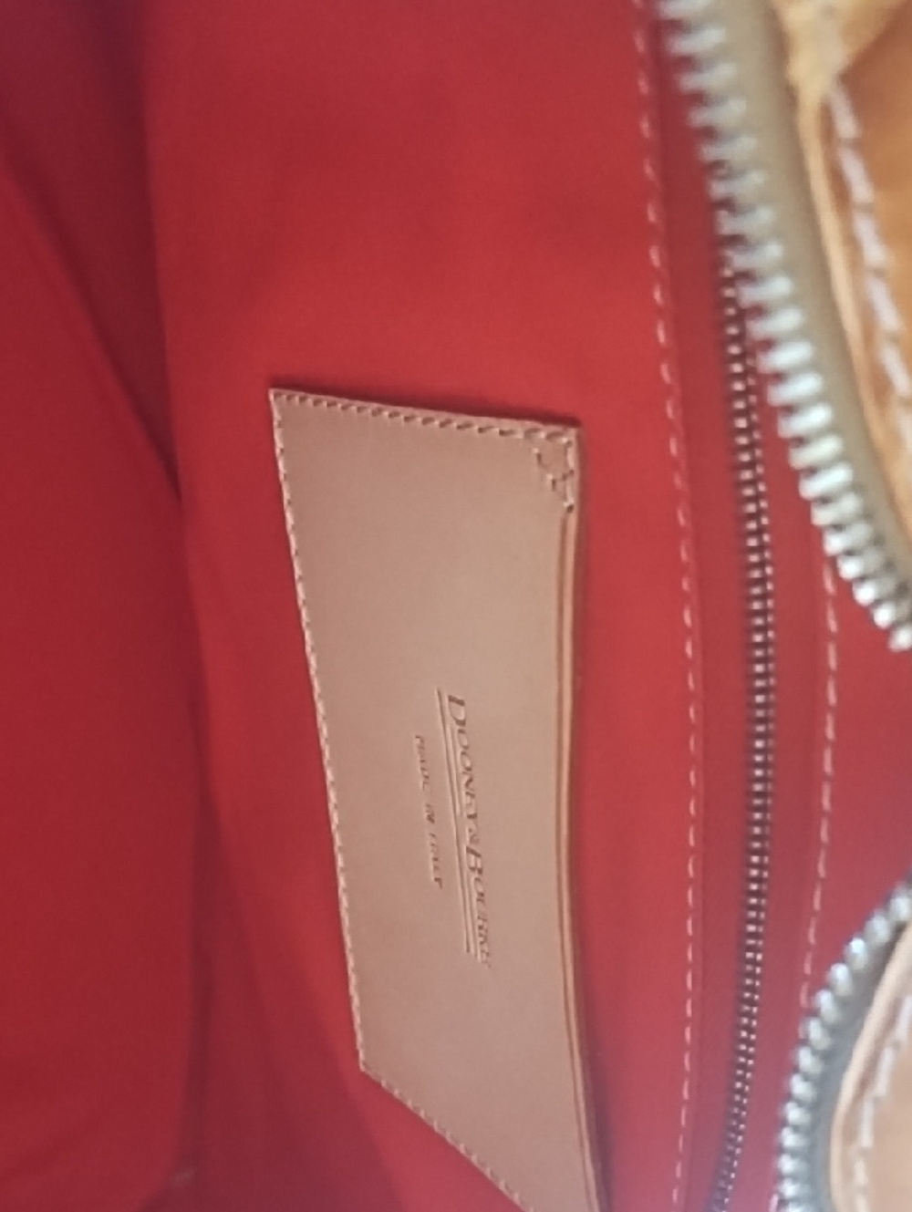 Tan Dooney and Bourke handbag - Picture 4 of 7